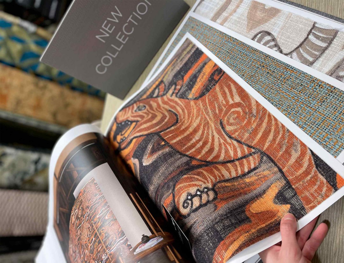 GITANE, ONE OF THE LATEST WALLCOVERINGS ART COLLECTIONS