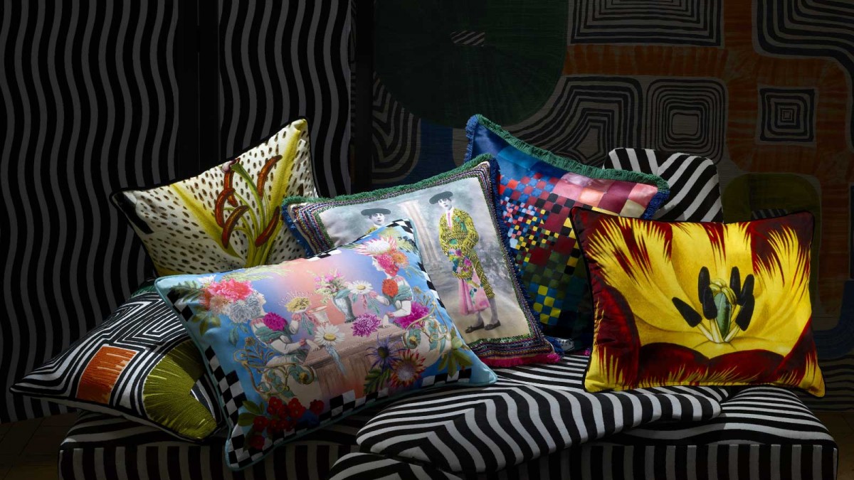 COLECCION DE COJINES DE CHRISTIAN LACROIX
