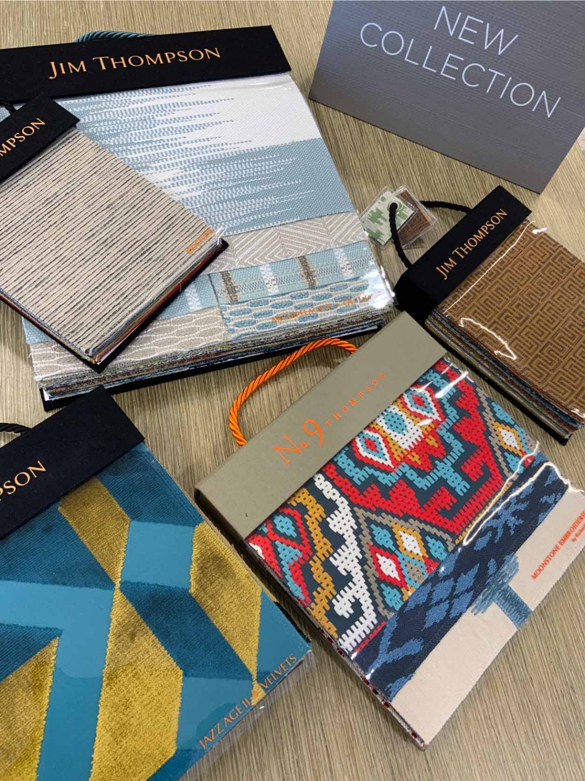 MEET THE NEW COLLECTIONS FROM JIM THOMPSON: JAZZ AGE II, ARCHIPELAGO, PISTACHE AND ELEMENTS